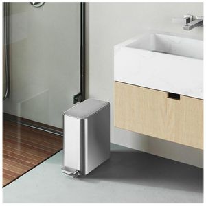Produktbild für Mülleimer Simplehuman CW2096, silber