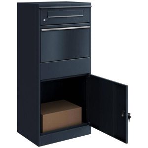 Produktbild für Paketbriefkasten Metzler Bispo, anthrazit