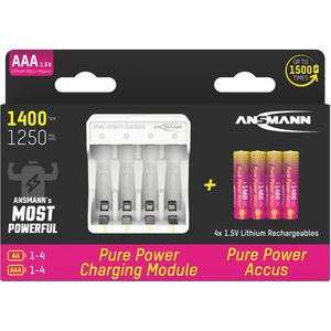 Produktbild für Akku-Ladegerät Ansmann Pure Power
