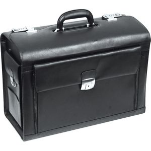 Produktbild für Pilotenkoffer Alassio Verona 45057, schwarz, 30 Liter