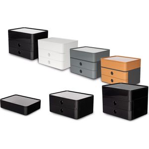 Han Schubladenbox 1100-83, Smart-Box Plus Allison, A5, 2 Fächer und  Utensilienbox, caramel brown – Böttcher AG