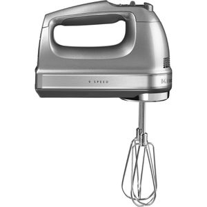 Produktbild für Handmixer KitchenAid 5KHM9212ECU, silber, 9 Geschwindigkeiten