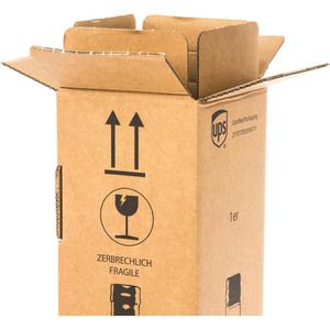 Produktbild für Flaschenkarton Bong Weinkarton, 20 Stück