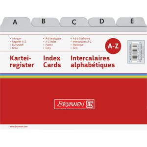 Karteikartenregister Brunnen 102377680, A6 quer