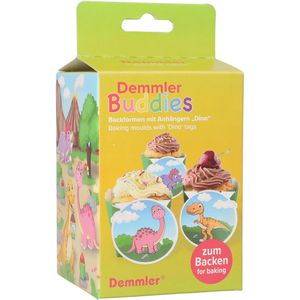 Produktbild für Muffinförmchen Papstar Backförmchen Dino, aus Karton