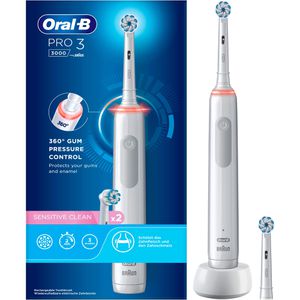 Elektrische-Zahnbürste Oral-B Pro 3 3000, weiß