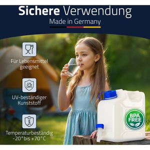 Produktbild für Wasserkanister Hünersdorff PROFI 816500