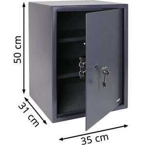 Produktbild für Tresor HMF 4920511 anthrazit