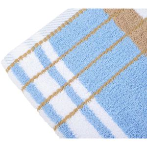 Produktbild für Handtuch Gözze Strandtuch Berlin Streifen, beige-blau,50x100cm