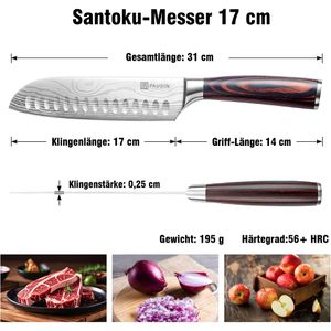 Produktbild für Santokumesser Paudin Universal Classic N5