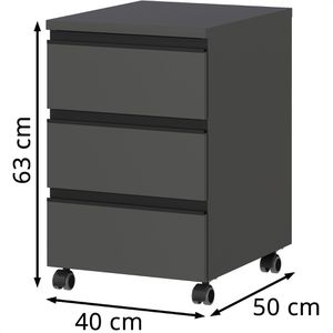 Produktbild für Rollcontainer Germania Bedano 4039-547, Holz