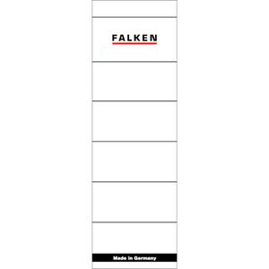 Rückenschilder Falken 80037047, weiß