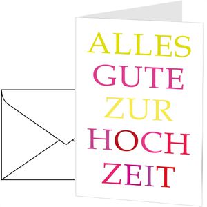 Produktbild für Hochzeitskarte LUMA 780