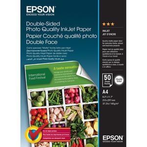 Produktbild für Fotopapier Epson S400059 Double-Sided, für Inkjet, A4