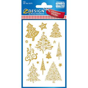 Sticker Zweckform 52273 Z-Design, Christmas