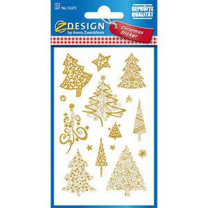 Sticker Zweckform 52273 Z-Design, Christmas