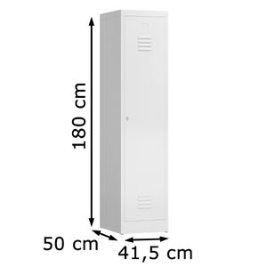 Produktbild für Spind ClassiX X-515110, lichtgrau