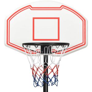 Produktbild für Basketballkorb vidaXL 3107831, weiß, indoor &amp; outdoor