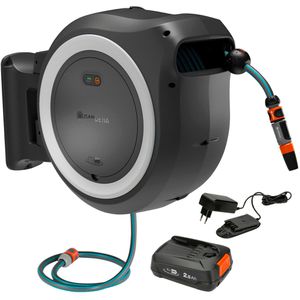 Schlauchbox Gardena PowerRoll XL, 18642-20, Akku