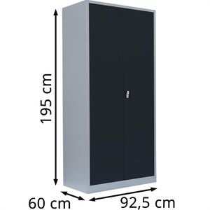 Produktbild für Aktenschrank Lüllmann 530368, aus Metall