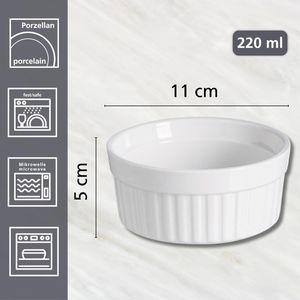 Produktbild für Auflaufform Ritzenhoff&amp;Breker Bianco, weiß, aus Porzellan