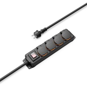 Produktbild für Steckdosenleiste Hama 223063, mit 2m Kabel