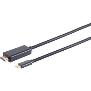 HDMI-Kabel S-Conn 10-61045 HDMI 2.1, vergoldete Stecker