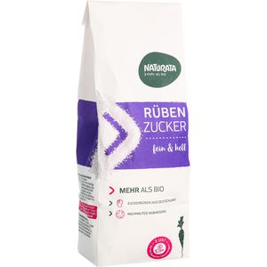 Zucker Naturata fein, weißer Rübenzucker demeter, BIO