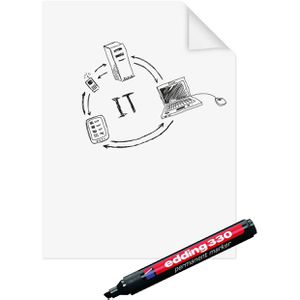 Produktbild für Flipchartfolie Legamaster Magic-Chart Paperchart
