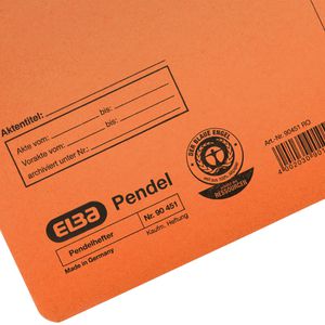 Produktbild für Pendelhefter Elba 100560097, A4, orange