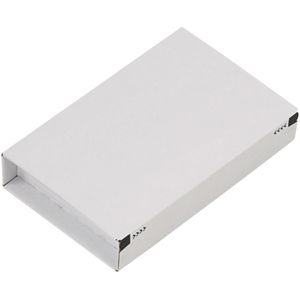 progress Faltkartons POSTBOX, 1-wellig, 50 Stück, weiß, Innenmaße 215 x 155 x 43mm