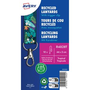 Produktbild für Schlüsselband Zweckform R4828T Tropical