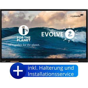 Digitales-Whiteboard Legamaster EVOLVE 2 Set, 65 Zoll