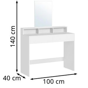 Produktbild für Schminktisch Vasagle RDT163W01