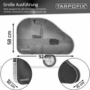 Produktbild für Deichselabdeckung Tarpofix DH3