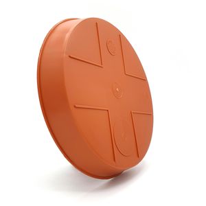 Produktbild für Blumentopf-Untersetzer Plastard Milano, terrakotta, Ø 18,5 cm