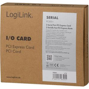 Produktbild für PCI-Express-Karte LogiLink PC0031 PCI Controller