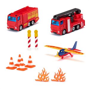 Fahrzeug siku 6330 Geschenkset Feuerwehr