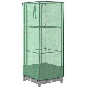 Produktbild für Hochbeet vidaXL 4015851, aus Kunststoff und Eisen