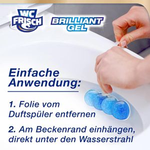 Produktbild für WC-Duftspüler WC-Frisch Brilliant Gel Arctic Ocean