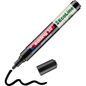 Lackmarker Edding 50 wasserfest & permanent, schwarz