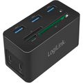 Dockingstation LogiLink UA0370, USB-C 3.0