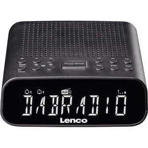 Produktbild für Radiowecker Lenco CR-606BK