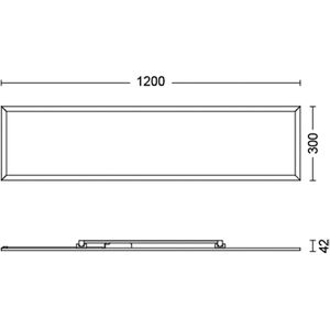 Produktbild für LED-Panel Philips Touch CL560, weiß, 120 x 30 cm