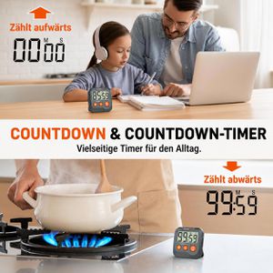 Produktbild für Timer ThermoPro TM03W, digital