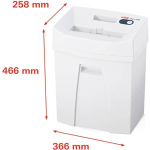 Produktbild für Aktenvernichter HSM Pure 220, 2323111, weiß