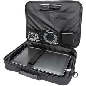 Produktbild für Laptoptasche Manhattan Cambridge Clamshell, schwarz