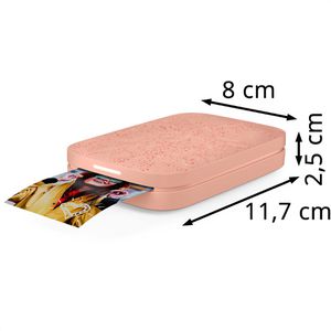 Produktbild für Fotodrucker HP Sprocket 2x3, pink, bis 5 x 7,6 cm