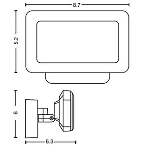 Produktbild für LED-Außenstrahler Philips-Hue Welcome, IP44 wasserfest