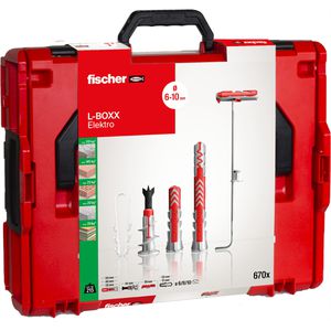 Produktbild für Dübel Fischer 553119, L-BOXX 102 Elektro, Set